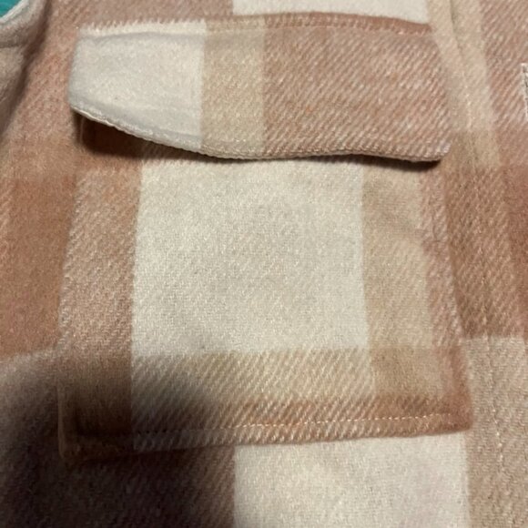 Long Plaid Vest - Picture 5 of 6